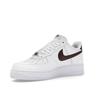 Nike Air Force 1 07 белые бордовые кроссовки Crush мужские FJ4146-112