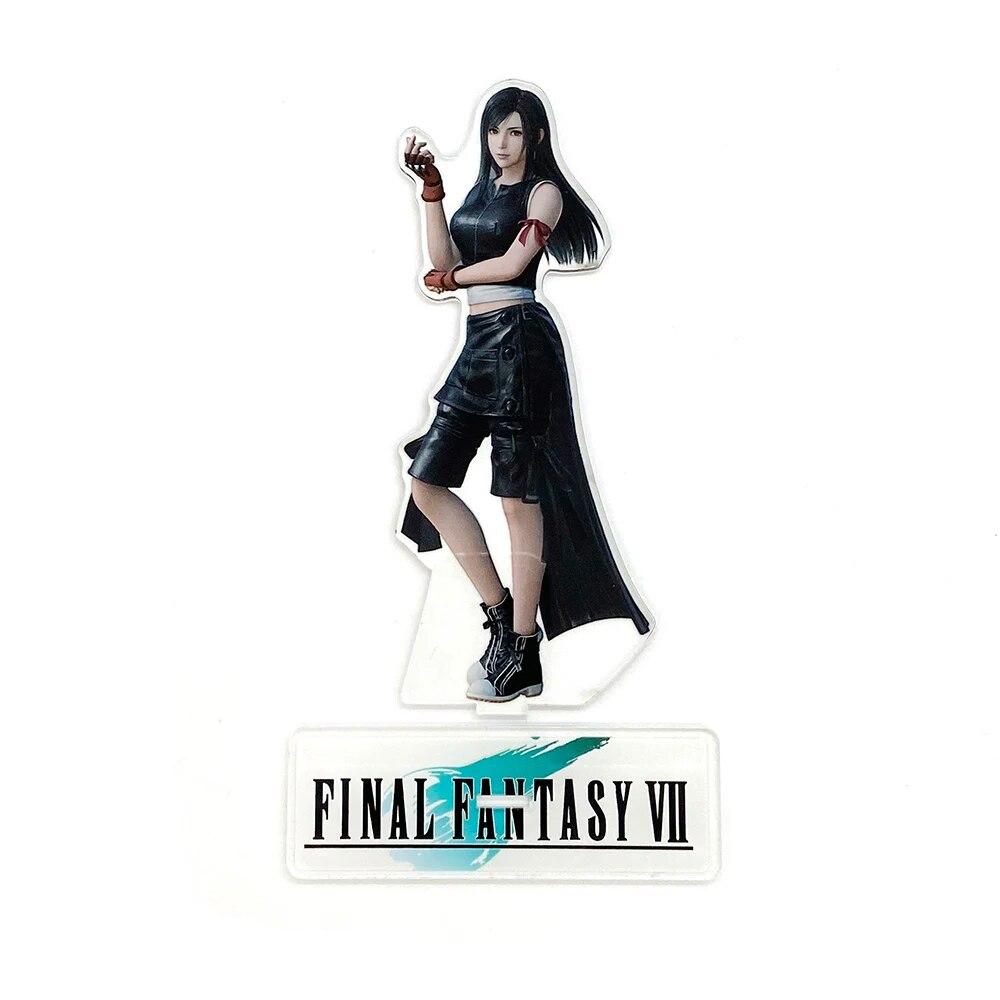 FF7 VII 7 Tifa Lockhart Cool Acrylic Stand Standee Toy Figure