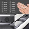 GEFF2 1/2/5/10pcs Car Decoration Sticker Window Wiper Rearview Mirror Sticker For Lexus EX300H RX450H IS300H ES300H NX RX GS Al20