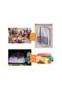 Clothing Covers Dustproof Waterproof Moth Moisture Semi-Transparent Zippered Protective Covers for Shirt Suit/Coat 6 Pieces 60 100cm