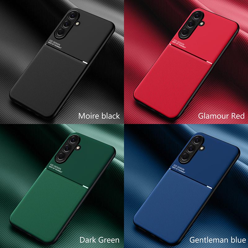 Магнитный чехол для Samsung Galaxy A57 A56 A37 A36 A26 A17 A16 A07 A06 Матовый противоскользящий чехол для телефона