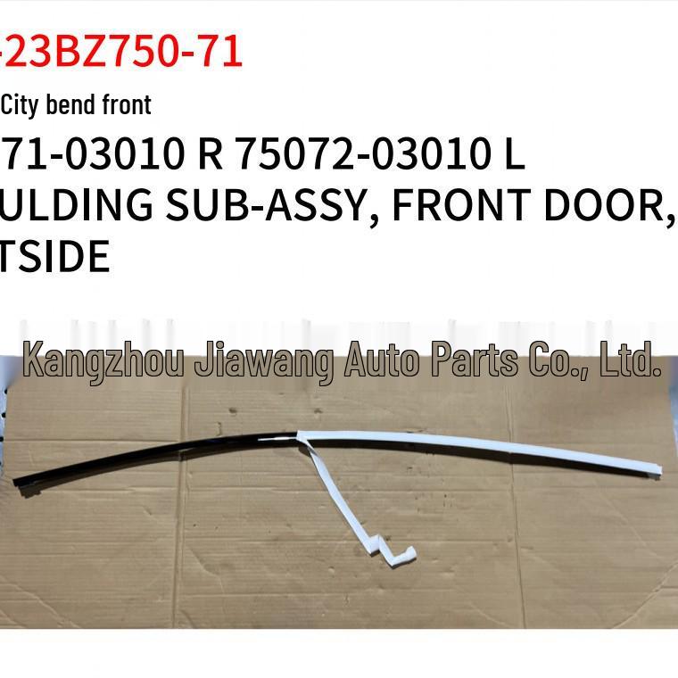 Toyota 2023 BZ3 Front Exterior Curved Strip (Right: 75071-03010, Left: 75072-03010)
