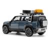1:32 масштаба Defender 2022 City ORV, модель автомобиля из сплава, литье под давлением, металлическая игрушка, модель спортивного автомобиля со звуком и светом для детских подарков