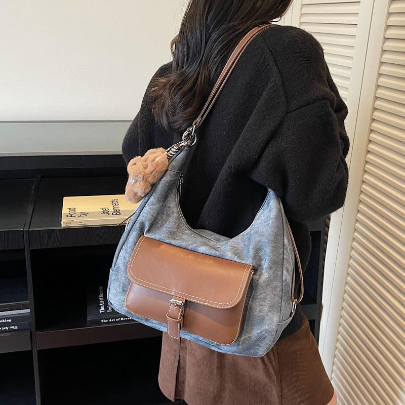 Сумка большой вместимости женский 2025 новый рюкзак, дорожная плечевая сумка премиум-текстуры, сумка-тоут для поездок на работу