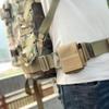 Nylon Molle Pouch Waist Bag Multifunctional Mini Waist Bag Belt Holder  Belt Small Pouch with Buttons for Outdoor Camping