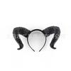 Halloween Devil Dress Up Headband Goat Horns Headband Headband Party Prom Party Characters Decorative Props