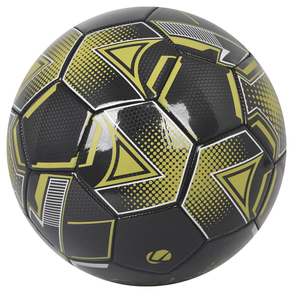 Fantecia Soccer Size Practice Soccer Ball with Certified High and Junior High Yellow and Black Ball, 5, Pump, (for Adults, Colleges, Schools,