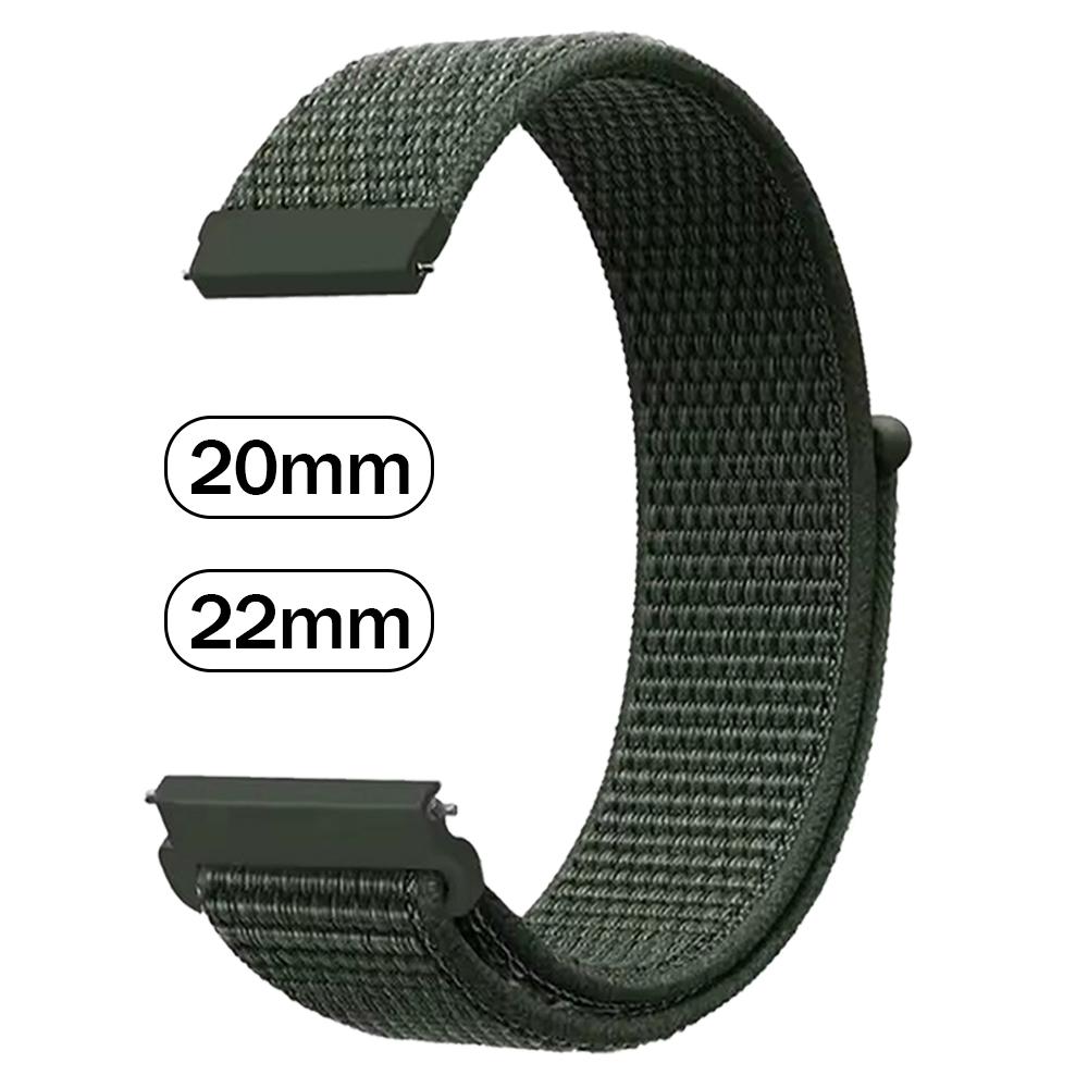 2 шт. 20 мм 22 мм Нейлоновый петлевой ремешок для Huawei Watch 5 46 мм 4pro Buds GT6 PRO GT6 GT5 Спортивный браслет для бегуна Плетеный дышащий ремешок