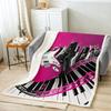 Уютный Романтичный Фиолетовый Цветочный Шерпа Плед Мягкий Легкий Флис для Кровати Дивана Кресла Офиса Идеальный Подарок x Дюймов