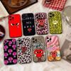 Чехол для телефона Love Mafia La Mafia-s Del Amor для iPhone 17,16,15,14,13,12,11 Plus,Pro Max,XS, Мягкий силиконовый черный чехол