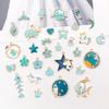 Lake Blue Unicorn Lamb & Starfish DIY Keychain Pendant