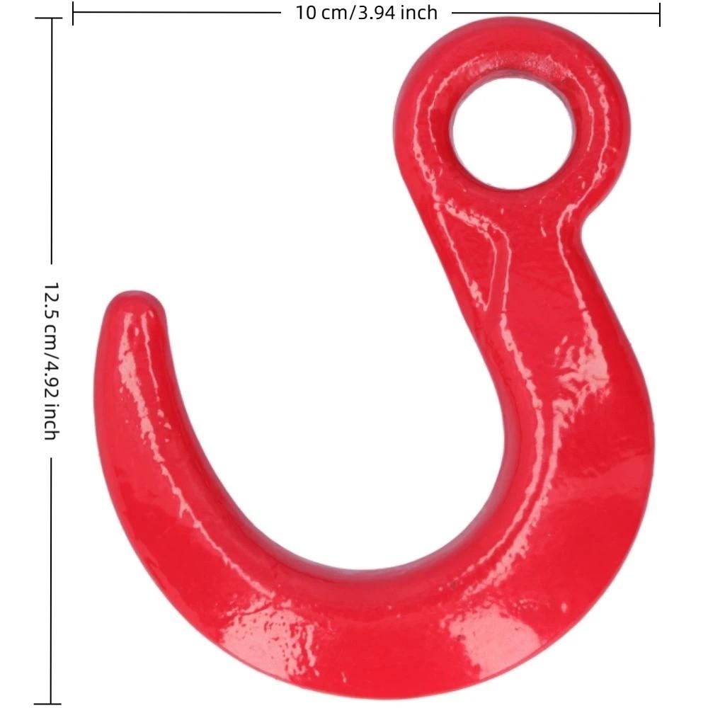Alloy Steel Lifting Hook 6500lb Capacity Rigging Hook Crane Hoist Hook Heavy Lifting
