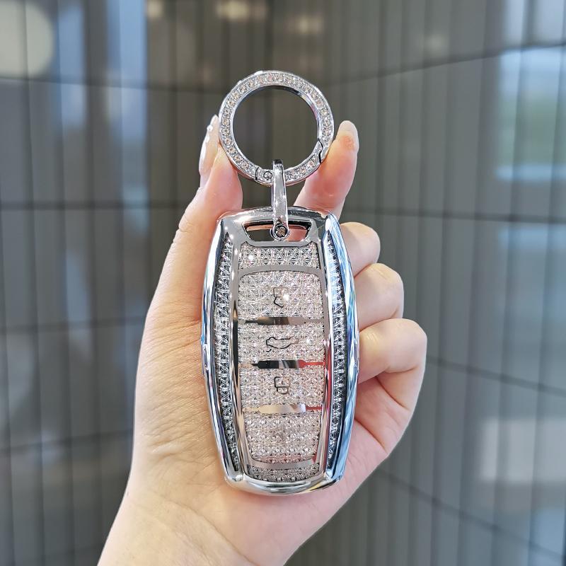 Car Key Case Cover Shell For Haval H6 Third-Generation M6Plus Second-Generation F7X Red Rabbit F5 H9 H8 H7 H4 Car Key Bag