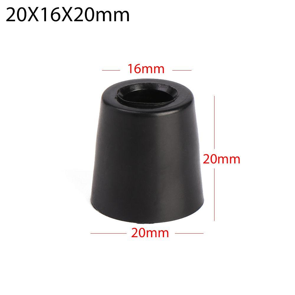 Accessories Cabinet Speaker Black Protective Pad Furniture Slip Feet Tapered PVC  Foot Mat