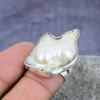 Biwa Pearl Gemstone Handmade 925 Sterling Silver Ring Jewelry For Gift