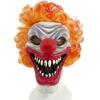 New latex clown mask Halloween headgear escape room costume prop