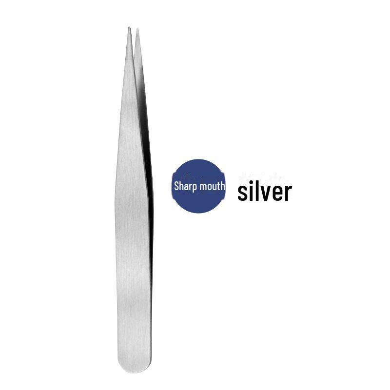 Пинцет для бровей из нержавеющей стали толщиной 1,2 мм со скошенной кромкой для точного удаления волос