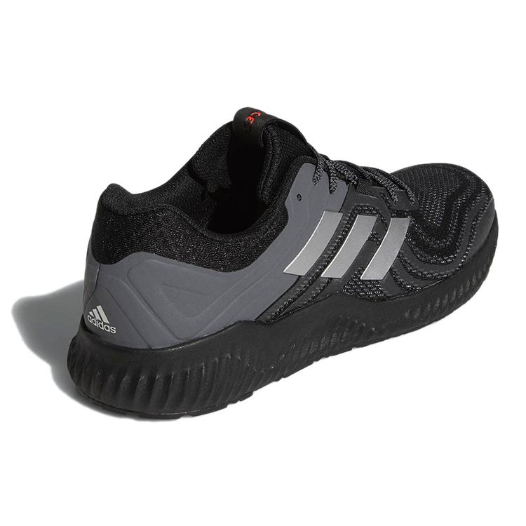 adidas Aerobounce St 2 Дышащие Низкие Марафонские Беговые Кроссовки Мужские Черный Серый Серебристый AC8182