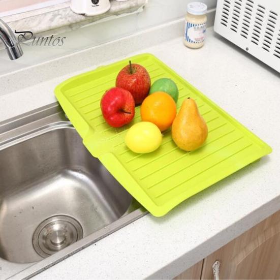 Подставка для сушки кухонной посуды с дренажной системой Быстрая сушка Компактная конструкция Сливной поддон Поставка мисок для столовых приборов