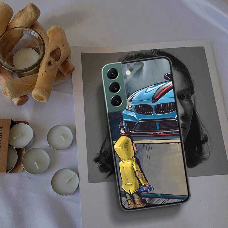 Чехол для телефона Boy See Sports Car Jdm Drift для Samsung A15 A25 A35 A55 Galaxy A70S A50S A30S A30 A40 A71 A51 A41 A31 A21 A11 A01 A2