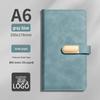 Custom Business Notebook with Metal Buckle and Pen Holder - Personalizable Logo Souvenir
