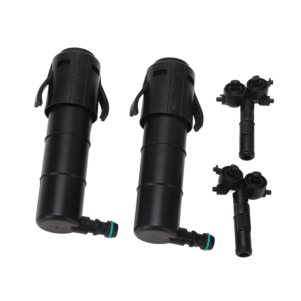 1 Pair Headlight Washer Nozzle 13227348 Headlamp Washer Fluid Jet Replacement for Opel Insignia A 2009 To 2017