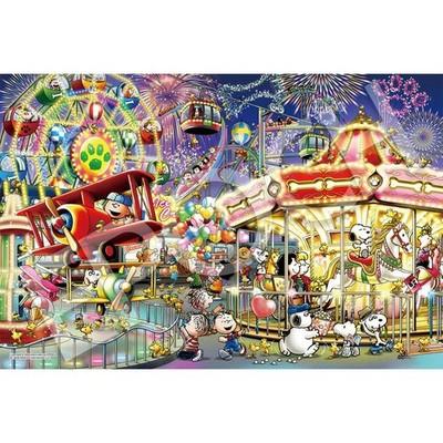 Пазл Peanuts Snoopy Парк аттракционов 1000 деталей Epoch Апр 2026 Выпуск