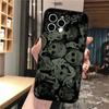 Чехол для телефона Carcasa Funda Для iPhone 17 Pro Max Air 16 15 14 13 Pro Max 15 16 Pro 15Plus Ужасы Аниме Девушка Чехол