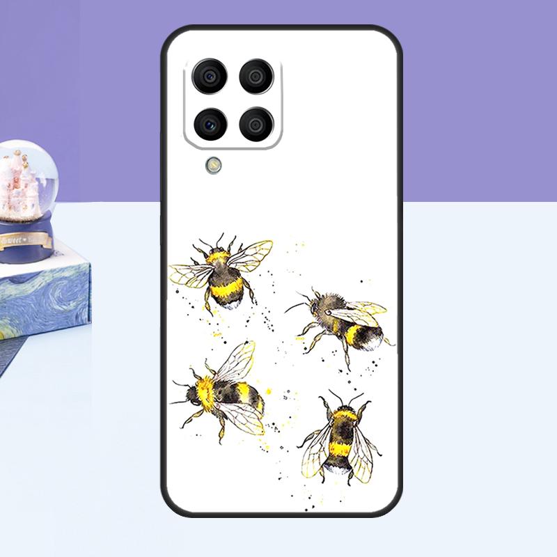 Чехол Пчела Шмель Для Samsung Galaxy M53 M33 M15 M35 M55 M11 M14 M34 M54 M31 M51 M12 M32 M52 M16 M36 M56