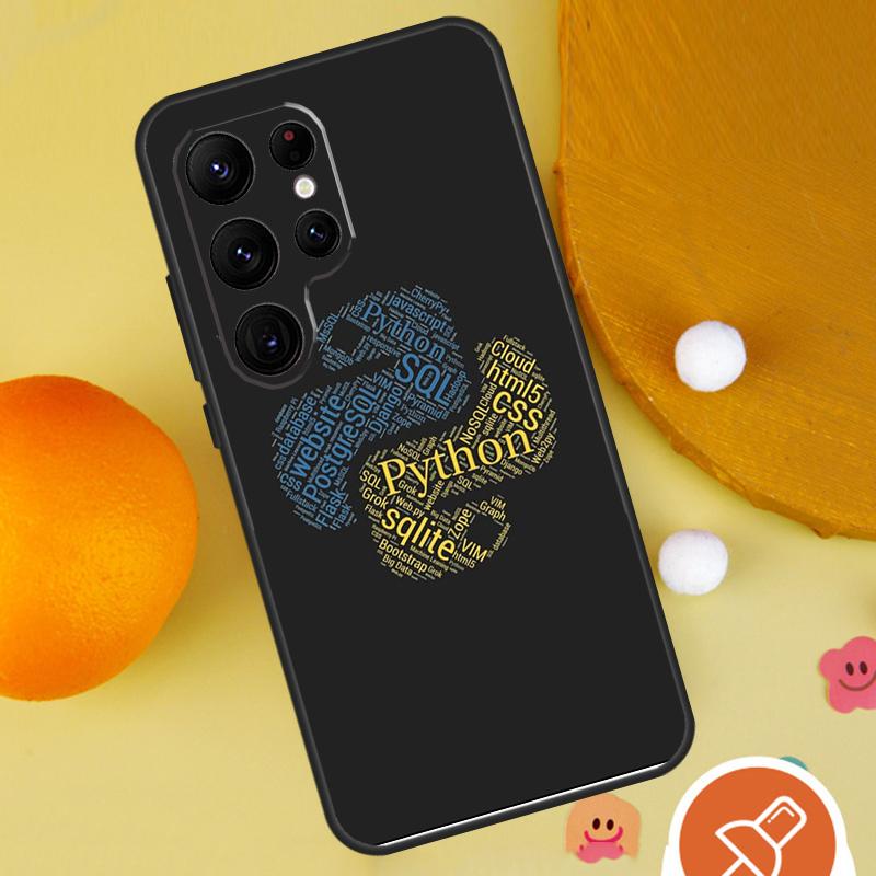 Programming Coding Case For Samsung Galaxy S23 Ultra S21 S22 Plus S20 FE S8 S9 S10 Note 10 Plus Note 20 Ultra