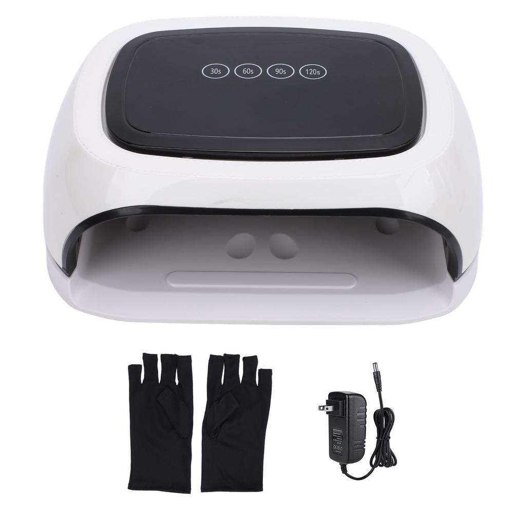 Лампа для сушки гелевых ногтей 108 Вт, 42 шт., 4 таймера, инфракрасный интеллектуальный датчик, сушилка для сушки гелевых ногтей 