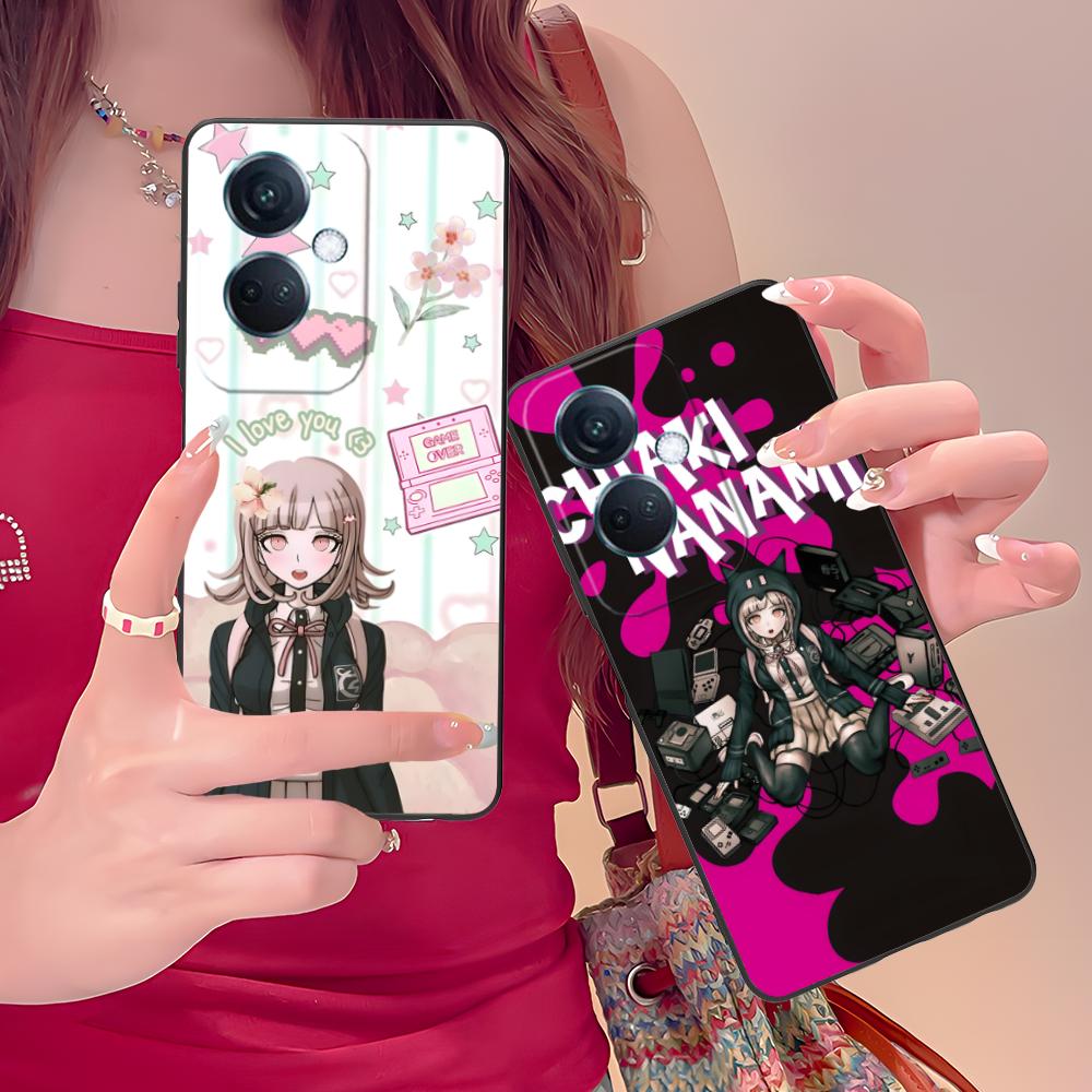Чехол для телефона Danganronpa Чиаки Нанами для OPPO Find X9 X8 X7 X6 X5 X3 X2 Plus s Pro Ultra Lite Мягкий TPU Ударопрочный чехол