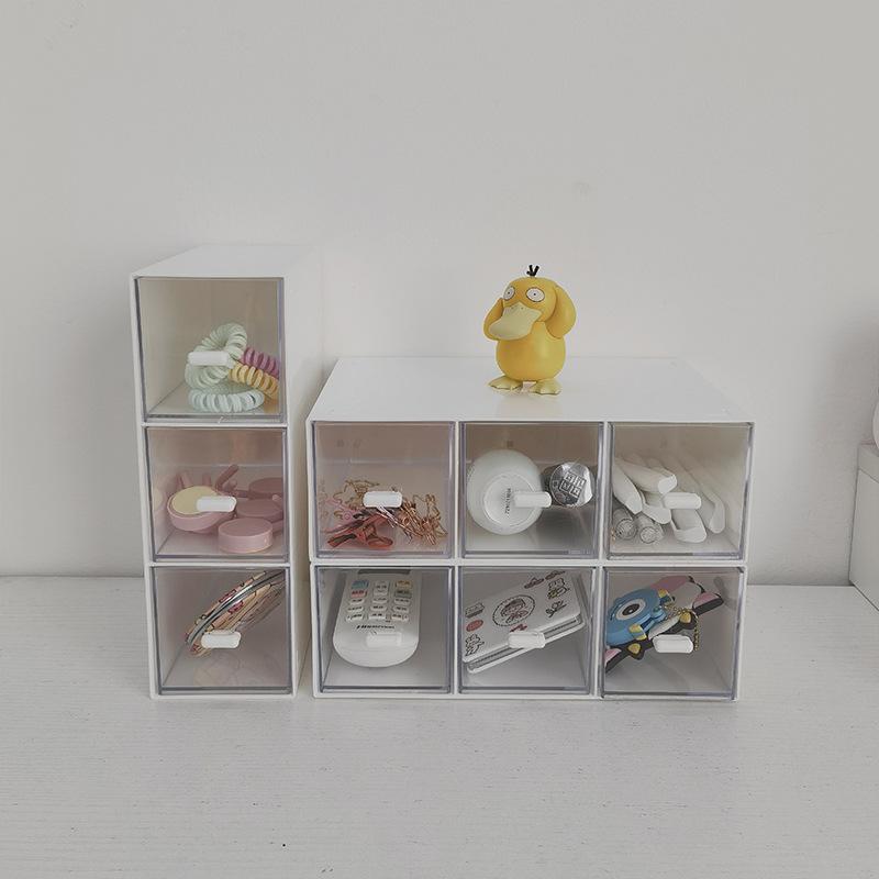 MUJI Student Stackable Desktop Storage Box with Large Capacity