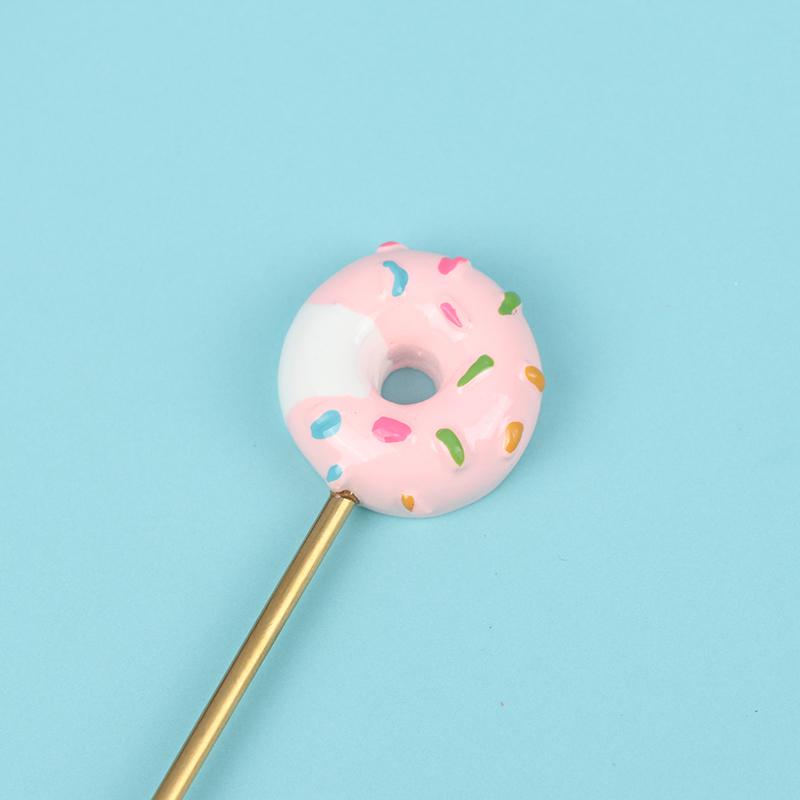 4 шт./набор ложка/вилка для пончиков, конфет, молока, кофе, ложка для размешивания, кухонные столовые приборы