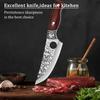 Professional Butcher Cleaver Boning Knife Forged Kitchen Chef Knife Stainless Steel Meat Fish Fruit Knife with Cover