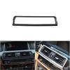 Car Styling Interior Center Console Air Condition Air Vent Outlet Frame Cover Decor Trim For BMW 5 Series F10 F18 2011 2012-2017