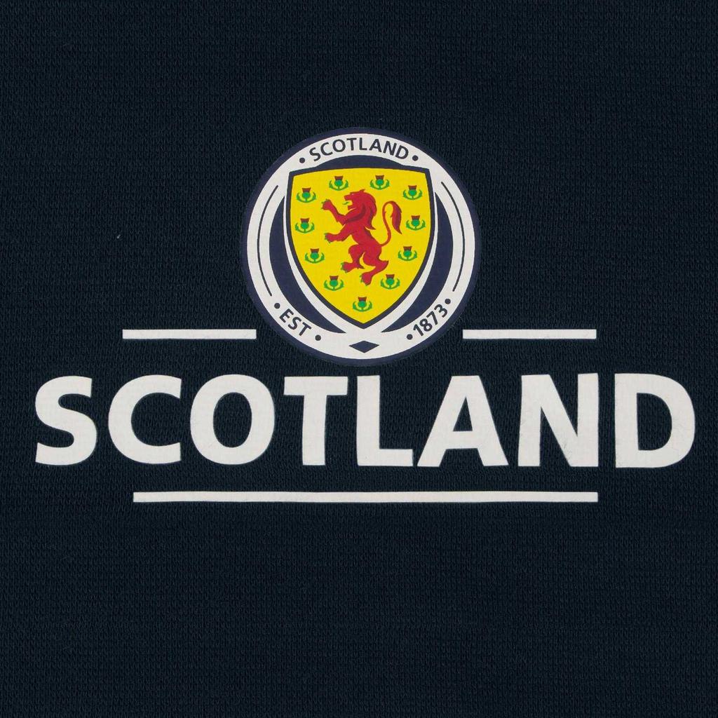 Scotland FA Boys Fleece Full Zip Hoodie