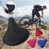 Bicycle Saddle 3D Soft Bike Seat Cover Cycling Silicone Bicycle Seat Comfortable Bike Cushion S P6A6
