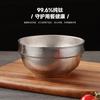 Pure Titanium Double-Walled Insulated Bowl 380ml Lightweight Heat-Resistant Kids Home Outdoor Camping