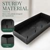 10PCS Black Floral Foam Tray Plastic Centerpiece Holder Floral Arrangement Tray  Party Decoration