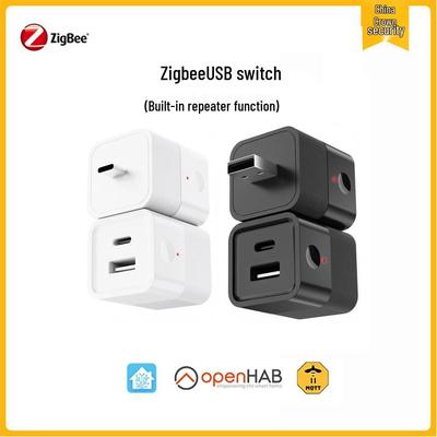 Умный USB-выключатель питания Zigbee с совместимостью с Home Assistant