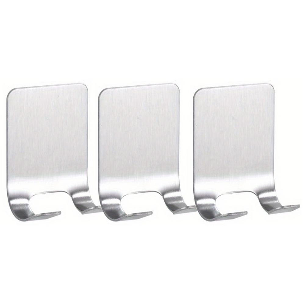 1/2/3 шт. Держатель для бритвы Крючок для хранения в ванной комнате и на кухне Самоклеящийся крючок из нержавеющей стали Настенный крючок Держатель для полотенец