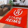 Stade Reims Logo Carpet suitable as a non-slip mat for the living room or bedroom sofa