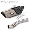 Stainless Steel Middle Section Exhaust for 300AC/300R/300RR/500 Motorcycles
