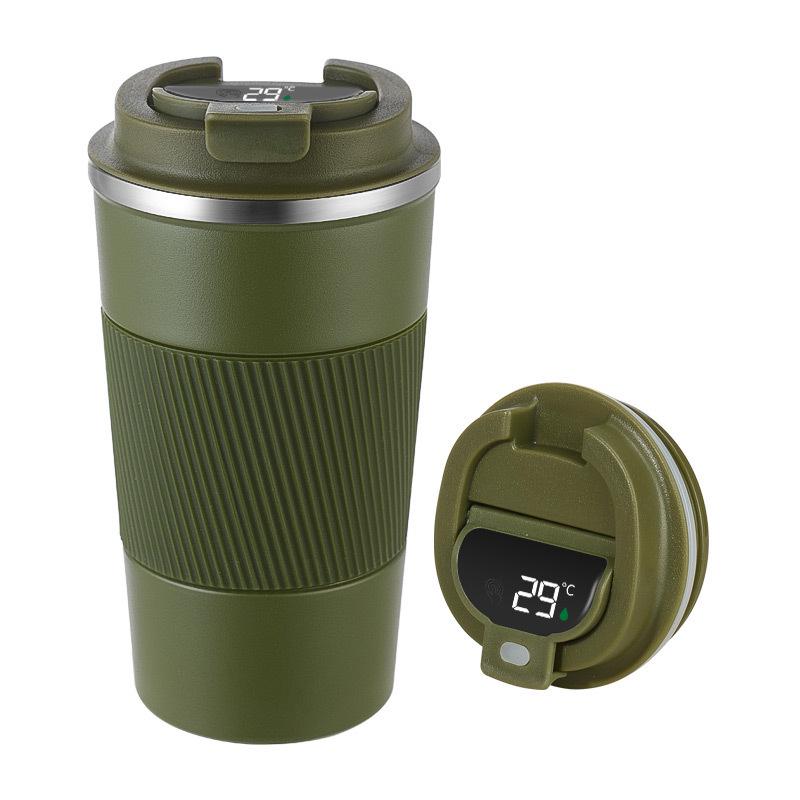Портативная термокружка для кофе из нержавеющей стали 304 для использования на улице и в автомобиле