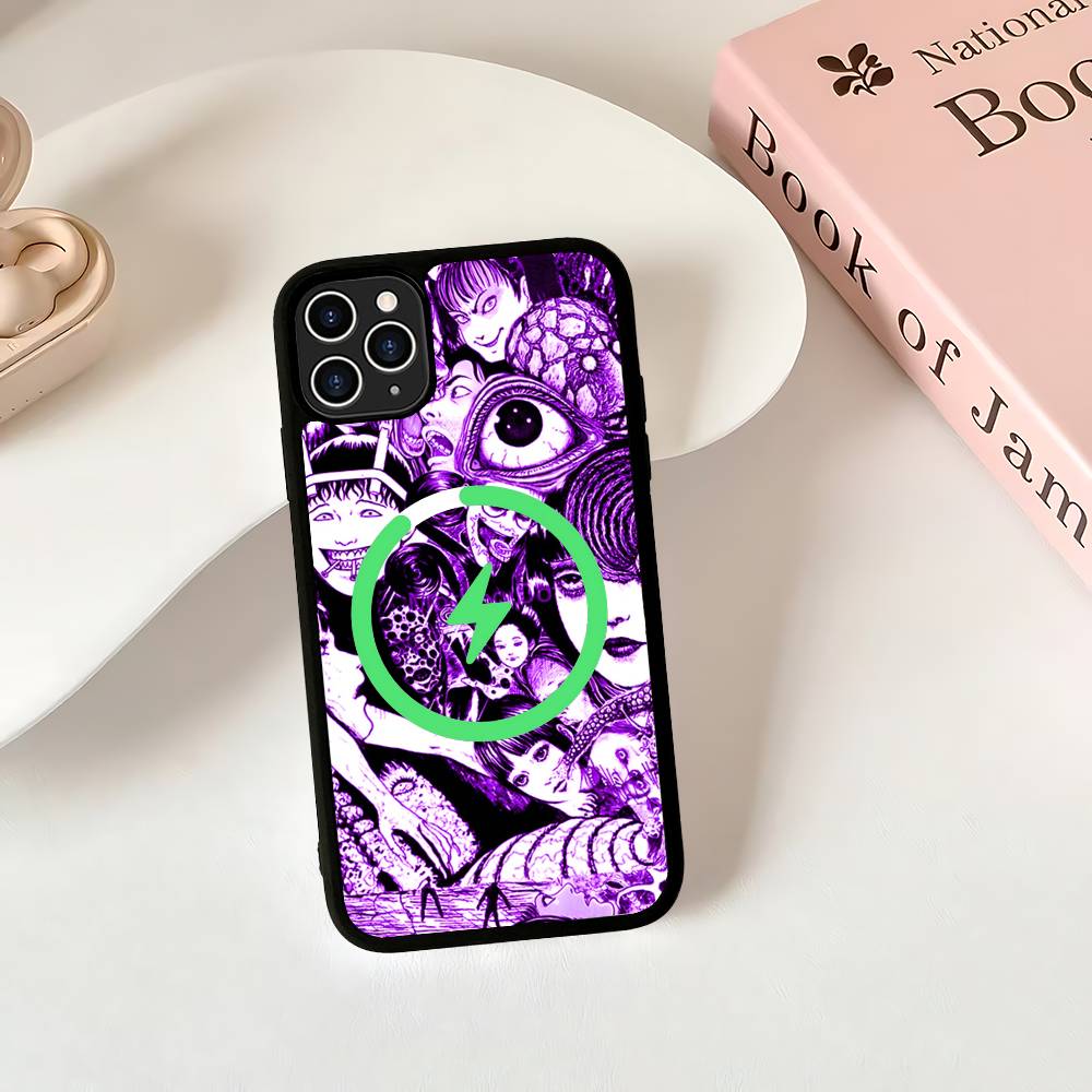 Junji Itos Tomies Phone Case For IPhone 17 16 15 14 13 12 11 Pro Max For Magsafe Wireless Charger Cover