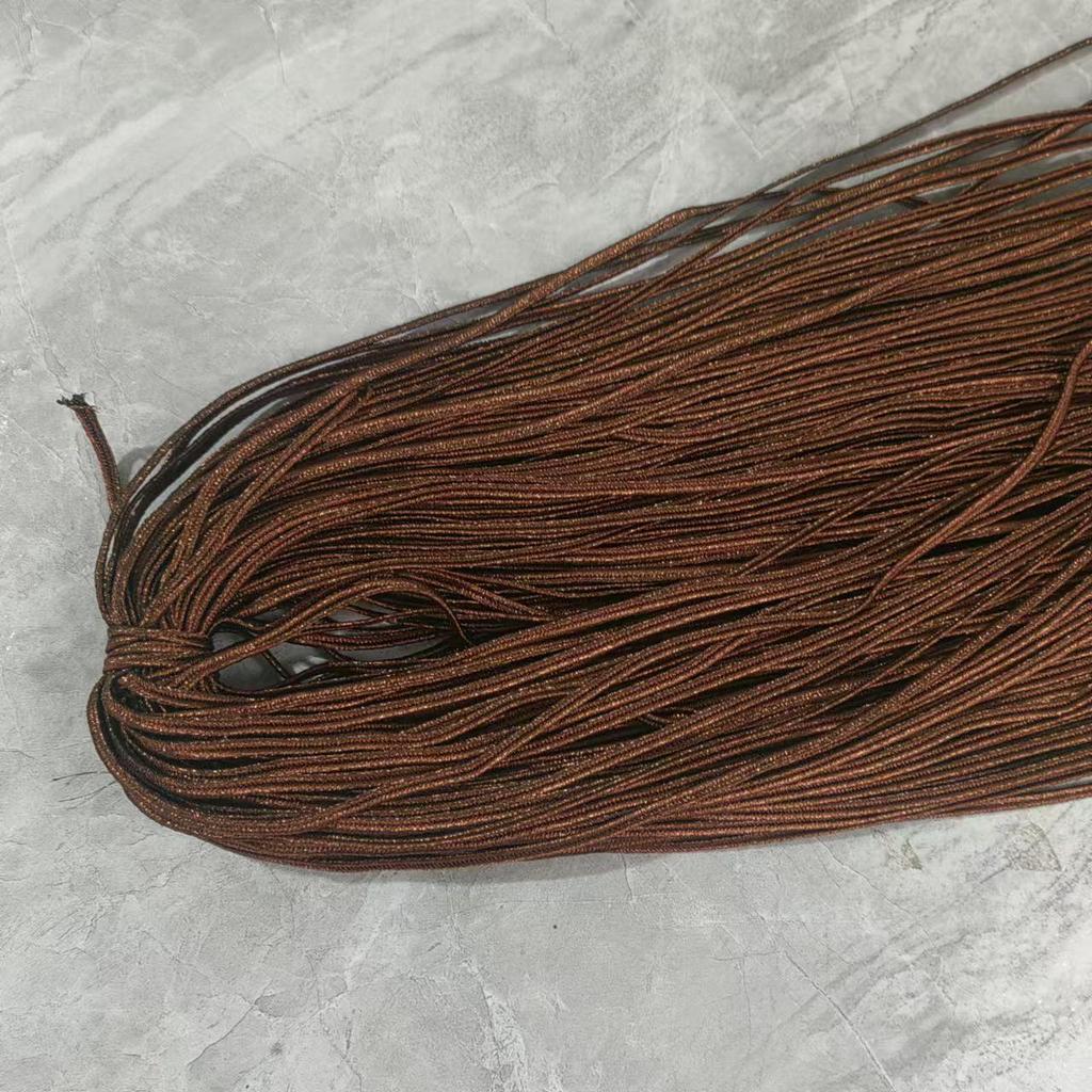 3 мм золотая и серебряная елочка по краю веревка для пояса змеиного живота для плетения одежды и сумок