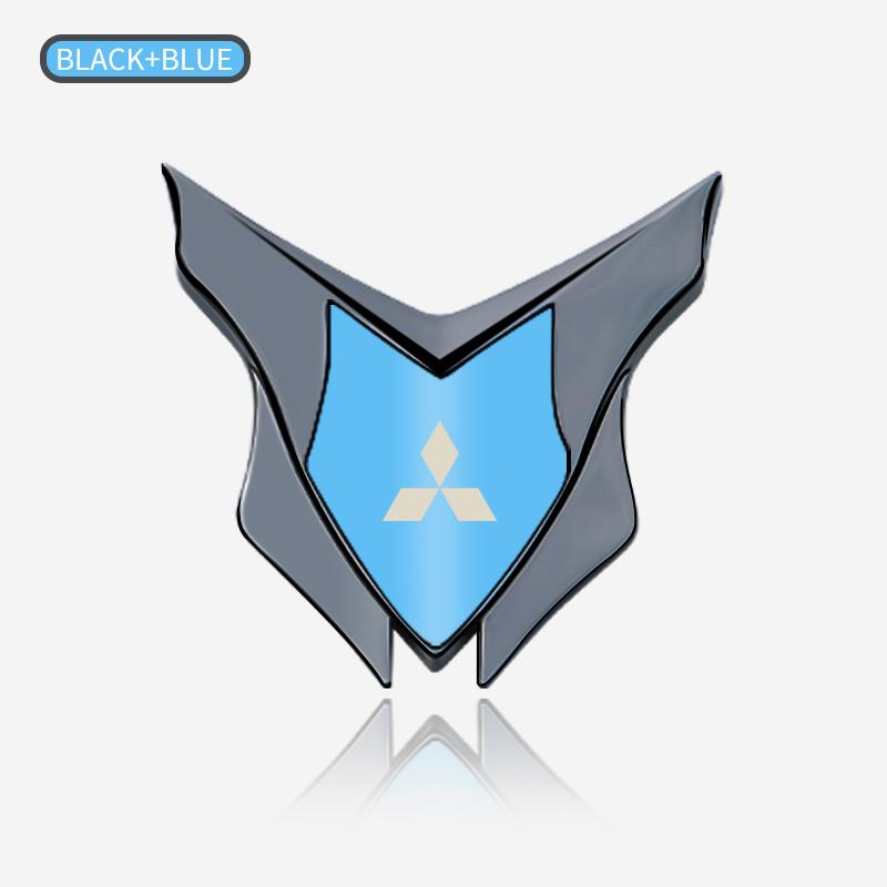 Car Shield Styling Logo Decoration Sticker For Mitsubishi Outlander ASX Eclipse Pajero Lancer EVO Delica L200 Mirage RALLIART