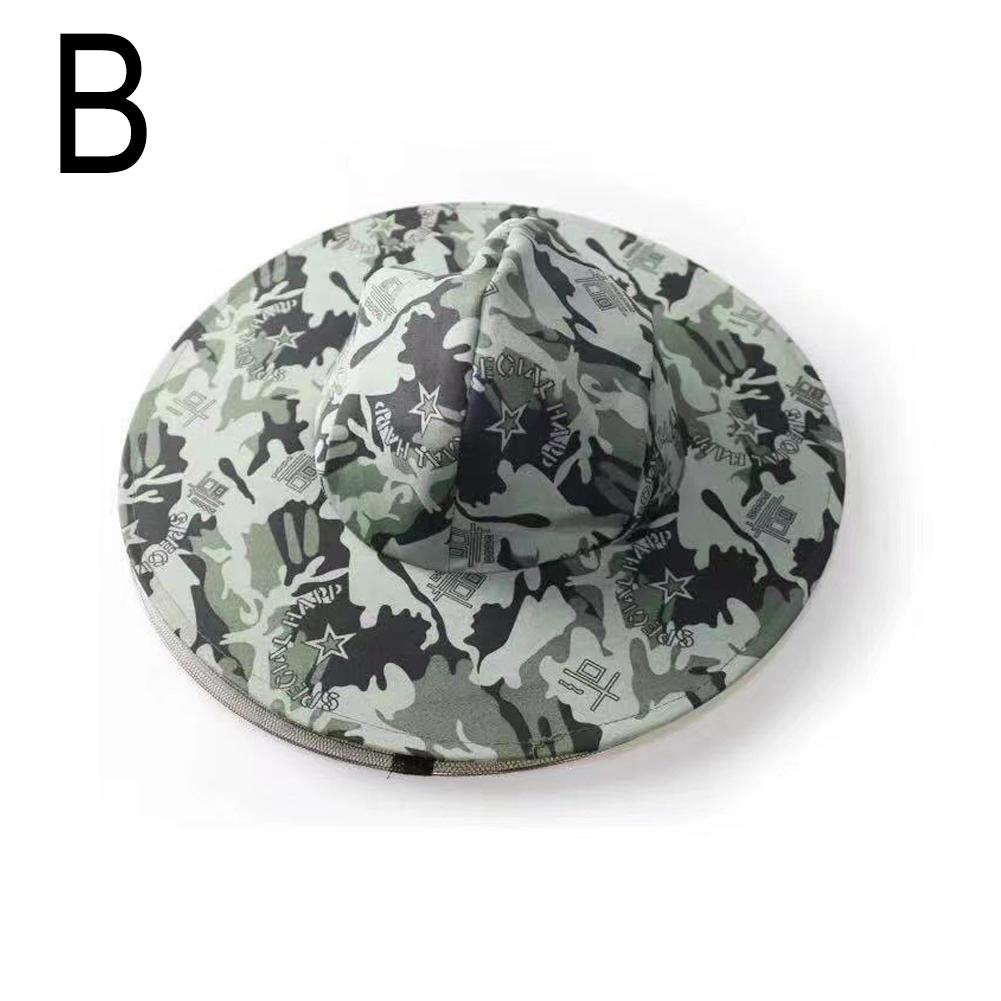 Модная унисекс складная шляпа от комаров со скрытой сеткой, репеллентная защита от насекомых и пчел, повседневная уличная солнцезащитная шапка для рыбалки