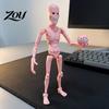 Детализированные Модели Хоррор Экшен Сочлененная Фигурка, 3D Печатная Позируемая Настольная Фигурка, Украшение для Фанатов Тематические Многосуставные Фигурки Коллекционеры, Мальчики